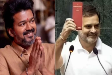 த.வெ.க தலைவர் விஜய்க்கு நன்றி தெரிவித்த ராகுல் காந்தி!