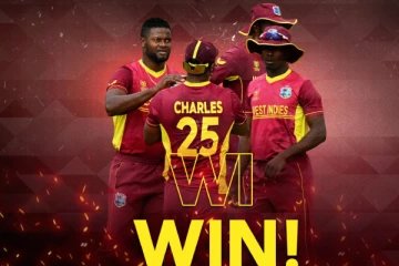 சூப்பர் சிக்ஸில் ஓமனை அடித்து நொறுக்கிய மேற்கிந்திய தீவுகள்: சதம் விளாசிய தொடக்க வீரர்