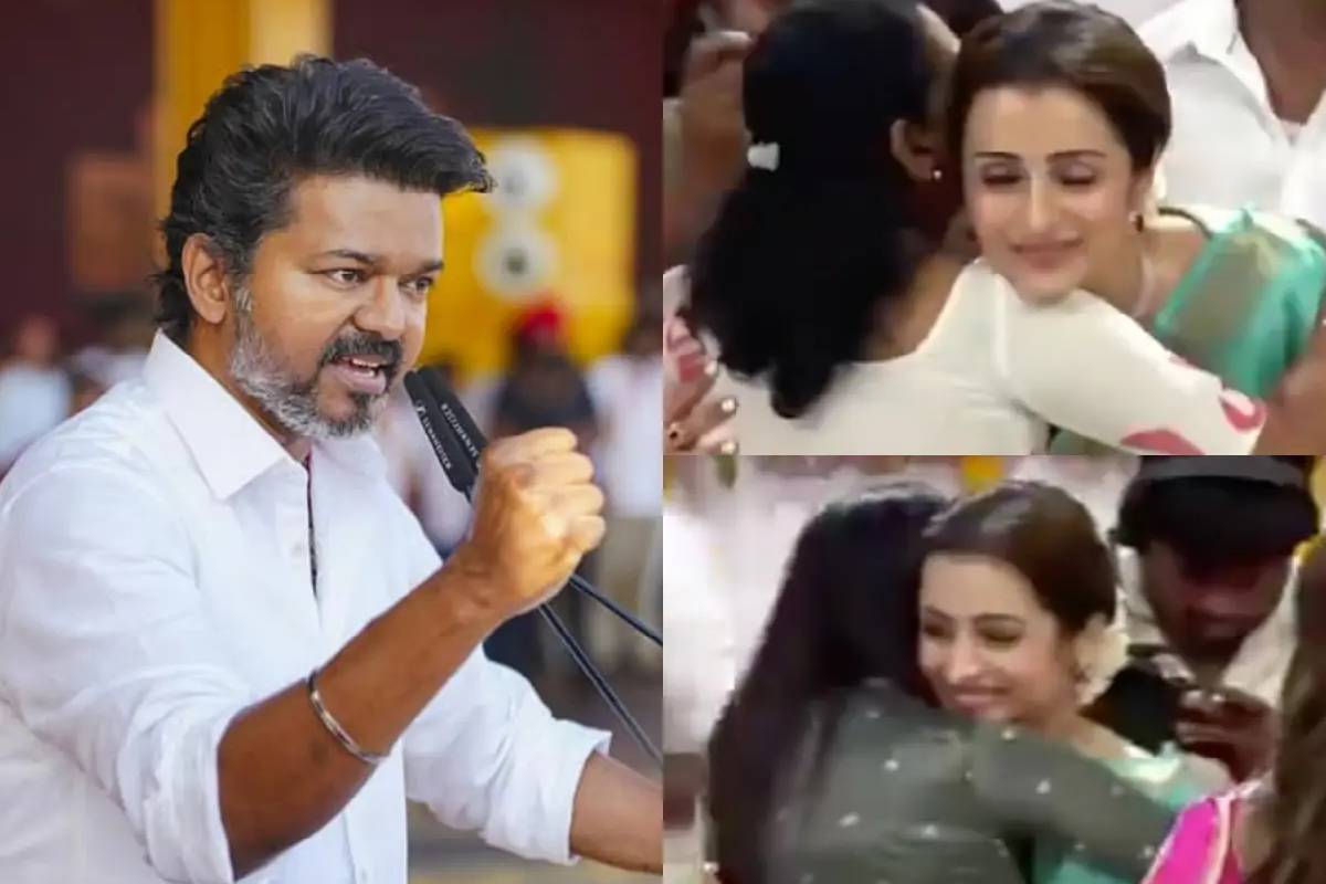"00:00"என்றால் என்ன தெரியுமா ? இணையத்தை ஆக்கிரமிக்கும் த்ரிஷா பதிவின் பின்னணி அர்த்தம்! | Trisha Celebrated Cm Vijays Bday 00 00 Post Viral