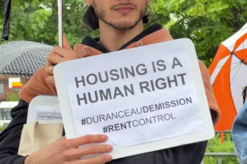 கனடாவில் வாடகை சட்டங்களை அமுல்படுத்துமாறு கோரி போராட்டம்