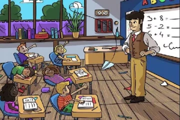 Optical illusion: வகுப்பறையில் உள்ள கண்ணாடியை ஆறு நொடிக்குள் முடிந்தால் கண்டுபிடிங்க