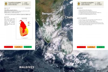 නිරිතදිග මෝසම සක්‍රීයයි – තද සුළං අවදානමක් ඇති දිස්ත්‍රික්ක මෙන්න