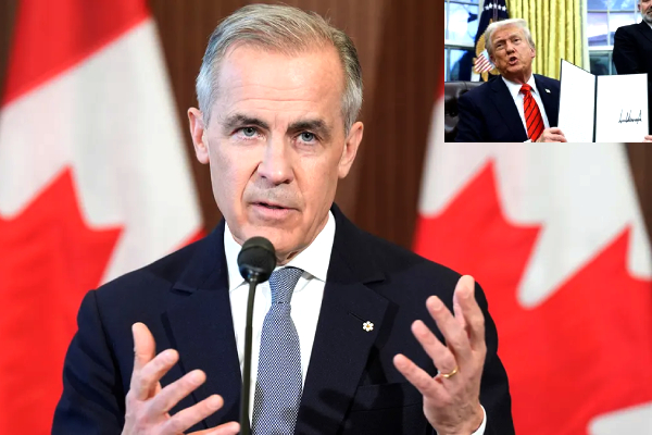Canada US tariff impact 2025, Mark Carney Canada economy warning, US trade policy Canada losses, Canada GDP hit by US tariffs Canada US trade relations news, Canadian exports tariff crisis, Canada economy $50 billion loss, Canada US trade war updates, Mark Carney tariff statement, Canada economic policy response