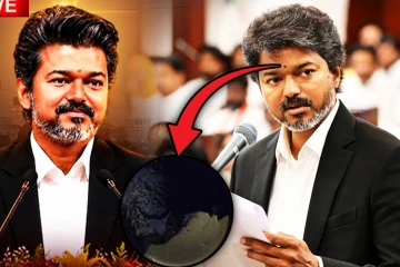 முதலமைச்சர் விஜய் நெற்றியில் உள்ள கறுப்பு பொட்டு - சமூக வலைத்தளங்களில் வைரல்