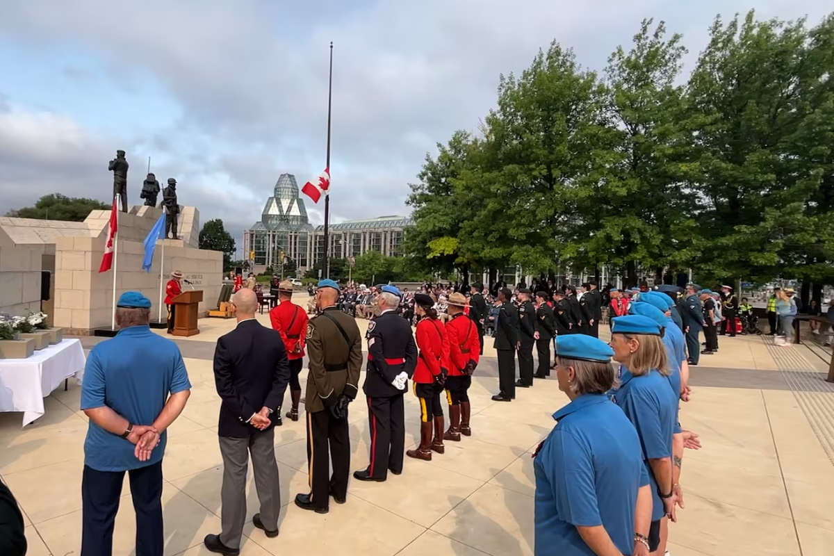 கனடிய அமைதிப்படை வீரர்களுக்கு ஒட்டாவாவில் கௌரவம்! | Canadian Peacekeepers Honoured