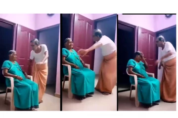 பாட்டியிடம் அரபிக்குத்து பாட்டுக்கு Vibe செய்த தாத்தா... - இணையதளத்தை கலக்கும் வீடியோ...!