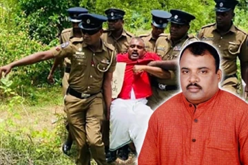 யாழ்.தையிட்டி விவகாரம்: பொலிஸாரால் பலவந்தமாக அகற்றப்பட்டோம் - கஜேந்திரன் (Video)