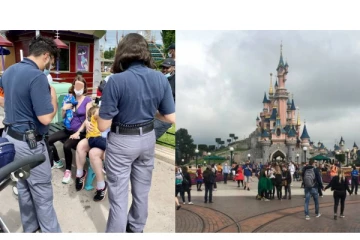 பிரான்சில் குழந்தைக்கு தாய்ப் பால் கொடுக்கவிடாமல் தடுத்த பாதுகாவலர்கள்! பிரபல கேளிக்கை பூங்காவில் நடந்த சம்பவம்