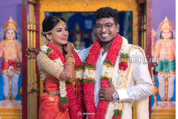 திருமணமாகி 45 நாளில் மனைவியுடன் இப்படியொரு நிகழ்ச்சி! சூப்பர் சிங்கர் அஜய் கிருஷ்ணா செய்த செயல்.. | Super Singer Ajay Krishna Wife Atten New Show