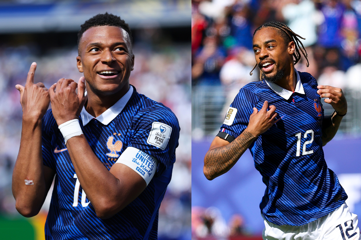 Mbappe-Brace-Lifts-France-Past-Senegal Mbappe-Brace-Lifts-France-Past-Senegal