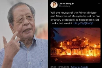 இலங்கையை மேற்கோள்காட்டி டுவிட்டரில் பதிவிட்ட மலேசிய அரசியல்வாதி:விசாரணைகளை ஆரம்பித்துள்ள பொலிஸார்