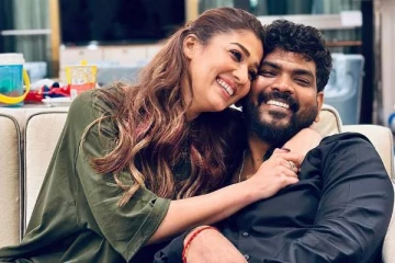 ஹாப்பி பெர்த்டே தங்கமே!! இரட்டை குழந்தை கணவருடன் 39வது பிறந்தநாளில் நடிகை நயன்தாரா..