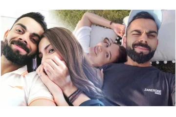 தன் மனைவியுடன் ஜாலியா இருக்கும் புகைப்படம் வெளியிட்ட விராட் கோலி - வைரலாகும் புகைப்படம்