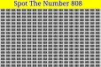 Optical illusion: இதில் இருக்கும் ”888“ களில் “808“ என்ற இலக்கம் எங்கே உள்ளது?