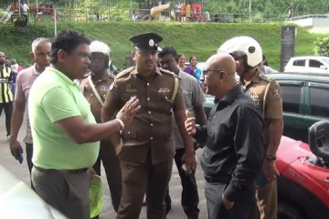 ක්‍රීඩා අමාත්‍යවරයා හා මහජනතාව අතර උණුසුම් තත්වයක් - මෙන්න විස්තරේ