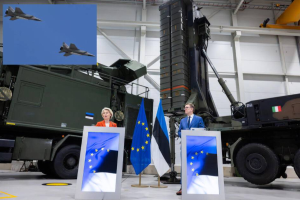russian defense explain estonia air incursion