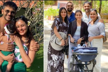 ඉපදිලා මාස4 ක්. ඒත් තාම දිනක්ශි සහ සාරන්ගගේ බබාට නමක් නෑ..