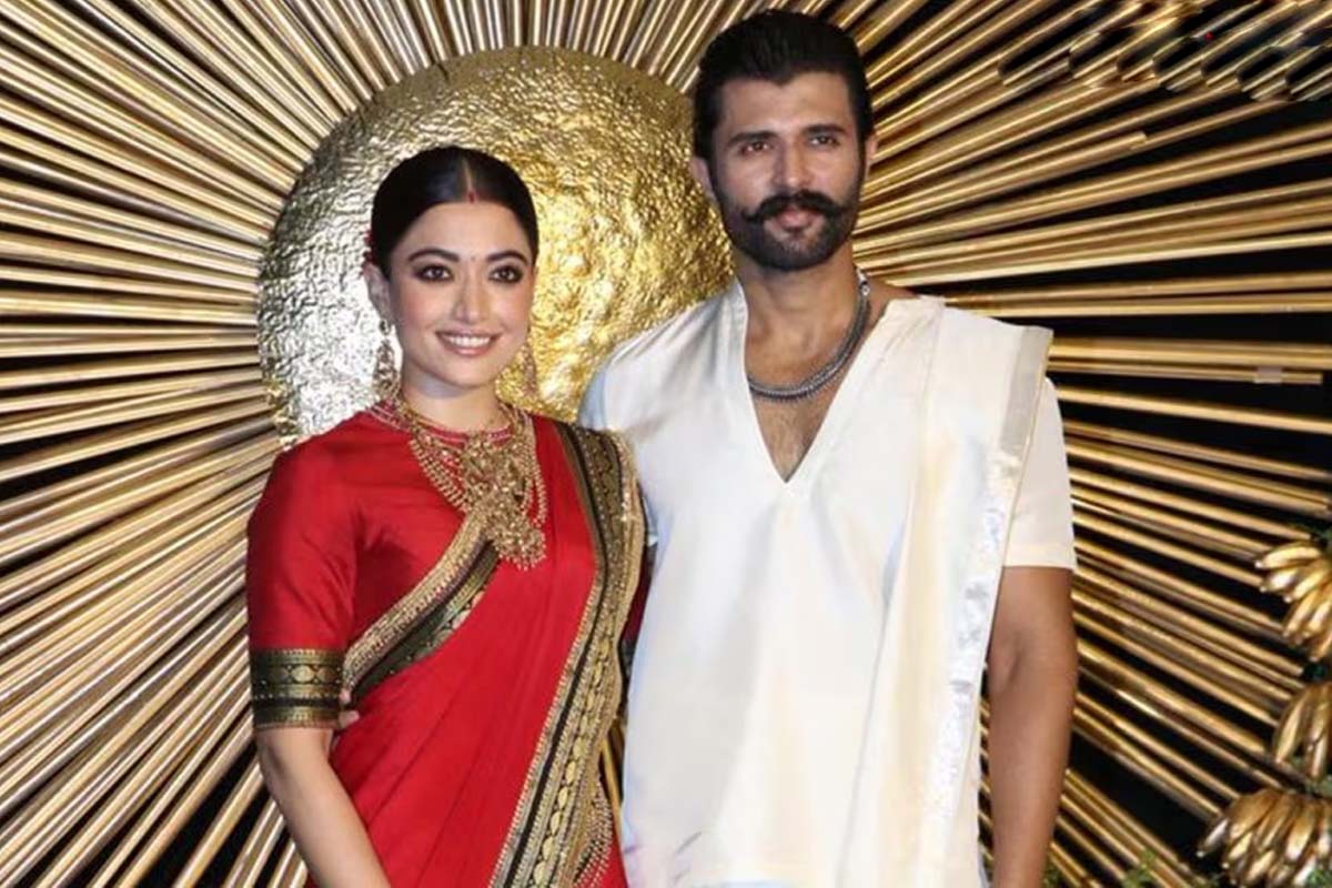 ராஷ்மிகா மந்தனா, விஜய் தேவரகொண்டா வரவேற்பு... இணையத்தில் வைரலாகிய புகைப்படம் | Rashmika And Vijay Devarkonda Reception Photos