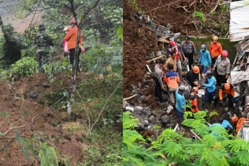 திடீரென ஏற்பட்ட மண்சரிவில் புதைந்த 17 பேர்! 8 பேர் மாயம்..மீட்பு பணி தீவிரம்