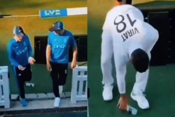 நம்ம விராட் கோலியா இது...இப்படி பண்றீங்களே சார் - வைரலாகும் புகைப்படம்