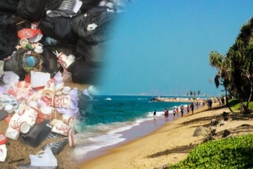 வெள்ளவத்தை கடற்கரையை குப்பைக் கூடமாக்கியது யார்?