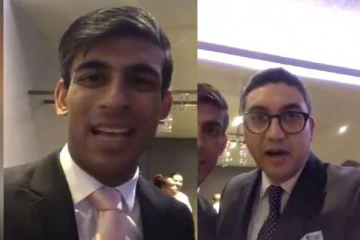 இணையத்தில் வைரலாகும் ரிஷி சுனக்கின் வீடியோ: யார் அந்த விஜய் மாமா?