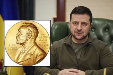 அமைதிக்கான நோபல் பரிசுக்கு உக்ரைன் ஜனாதிபதியின் பெயர் பரிந்துரை!