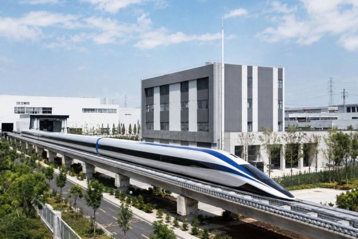 உலக சாதனை படைத்த சீனாவின் சோதனை புல்லட் ரயில் | China Experimental Bullet Train Sets World Record உலக சாதனை படைத்த சீனாவின் சோதனை புல்லட் ரயில் | China Experimental Bullet Train Sets World Record