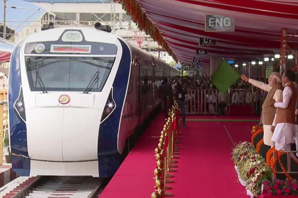 4 புதிய வந்தே பாரத் ரயில் சேவை., பிரதமர் மோடி இன்று தொடங்கி வைத்தார் | Vande Bharat Train On 4 Routes Pm To Inaugurate