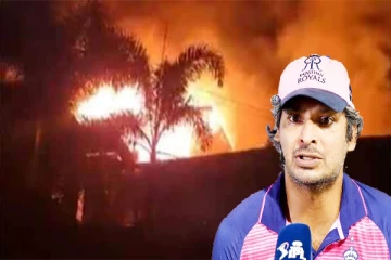 சங்கக்காரவின் நெருங்கிய உறவினரின் வீடு தீப்பற்றி எரிந்து நாசம்