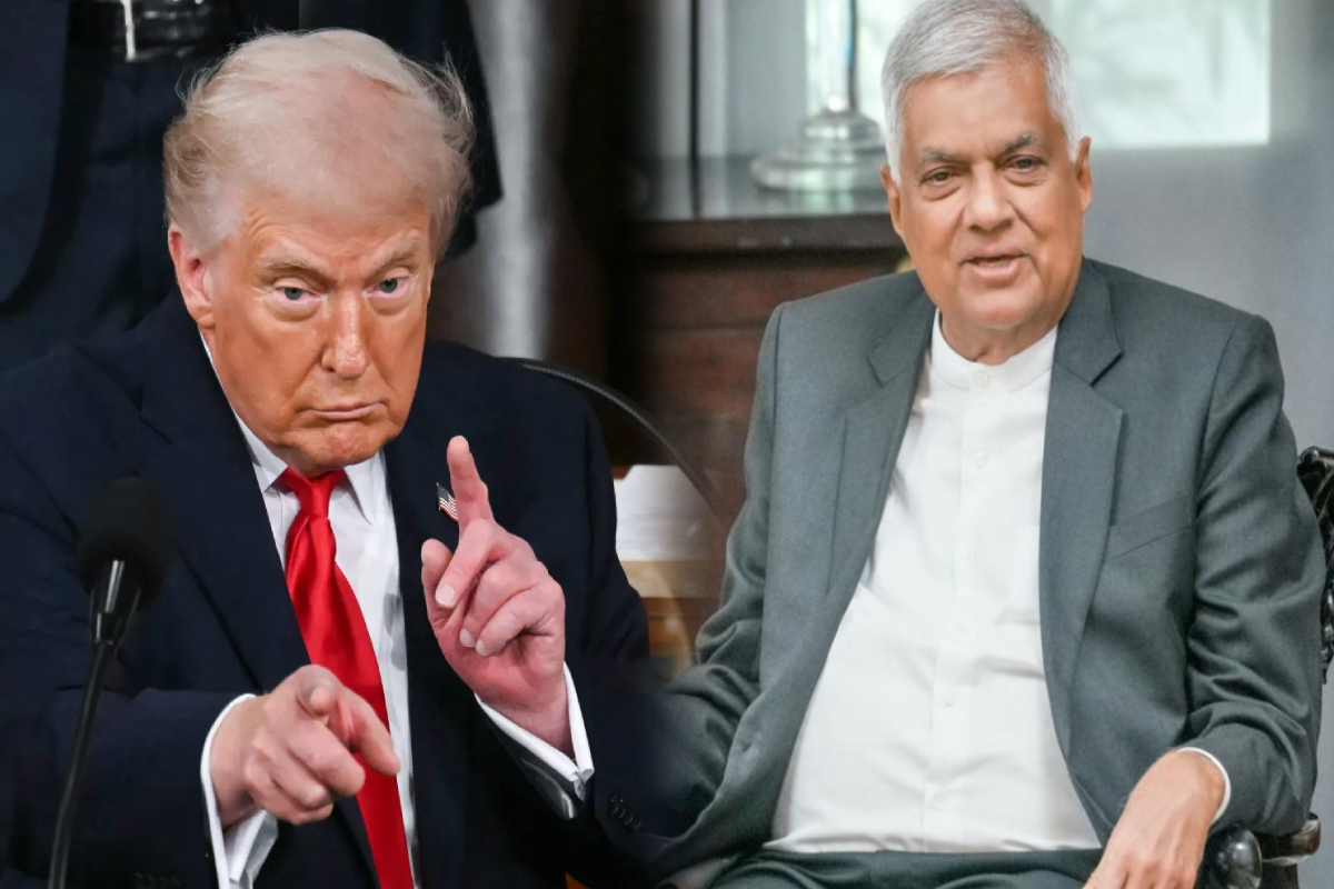 பிற நாடுகளின் ஆட்சி அதிகாரத்தில் டிரம்ப் மூக்கை நுழைப்பதை ஏற்றுகொள்ள முடியாது ; ரணில் விமர்சனம் | Trump Expects The World According His Wishes பிற நாடுகளின் ஆட்சி அதிகாரத்தில் டிரம்ப் மூக்கை நுழைப்பதை ஏற்றுகொள்ள முடியாது ; ரணில் விமர்சனம் | Trump Expects The World According His Wishes