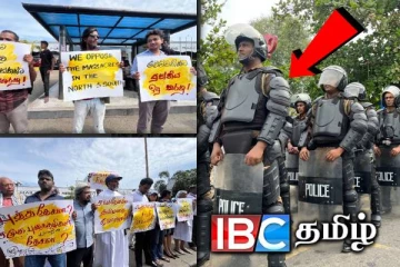 செம்மணி படுகொலைக்கு எதிர்ப்பு தெரிவித்து கொழும்பில் வெடித்த போராட்டம்