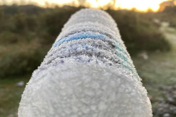 நுவரெலியாவின் உறைபனி காட்சிகள் ; வாகன ஓட்டுனர்களுக்கு விடுத்துள்ள எச்சரிக்கை | A Beautiful Snowy Scene In Nuwara Eliya