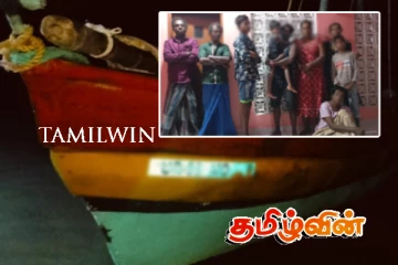 தமிழ்நாட்டு அகதிகள் முகாமில் இருந்து தப்பி நெடுந்தீவு கடலிற்கு வந்த ஈழ அகதிகள்