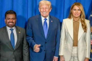 அமெரிக்க ஜனாதிபதி ட்ரம்புடன் ஜனாதிபதி அநுர குமார