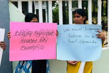 சர்வதேச நீதிப் பொறிமுறையை வலியுறுத்தி தமிழர் தாயகம் எங்கும் போராட்டம்!