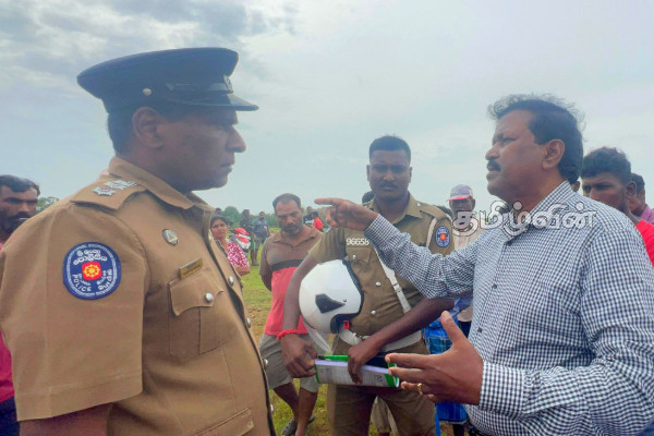 பொலிஸ் அதிகாரியின் செயற்பாட்டிற்கு எதிராக நடவடிக்கை எடுக்கக் கோரும் ரவிகரன் எம்.பி | Action Against The Actions Of A Police Officer