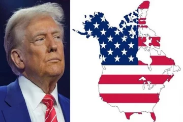 கனடாவை அமெரிக்காவுடன் இணைத்து ட்ரம்ப் வெளியிட்டுள்ள புகைப்படம்: கனடா பதிலடி