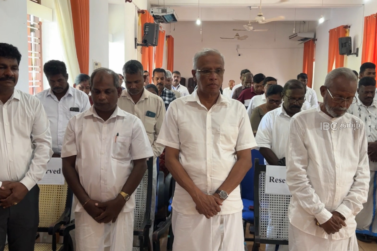 இரா. சம்பந்தனின் இரண்டாம் ஆண்டு நினைவேந்தல்! உணர்வுபூர்வமாக முன்னெடுப்பு | R Sampanthan S Second Commemoration