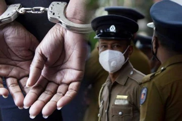 காவல்துறை அதிகாரிகளை கடித்துக் குதறிய இளம் பெண்