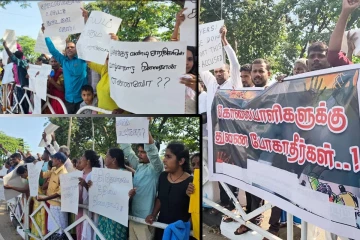 சட்டத்தரணிகள் முன்னிலையாக வேண்டாம்! மட்டக்களப்பில் கொல்லப்பட்ட பெண்ணுக்காக ஆர்ப்பாட்டம்