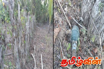 கிளிநொச்சியில் வெடிக்காத நிலையில் இனங்காணப்பட்ட கை குண்டு