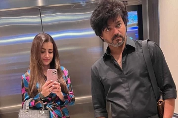 இதுவரை பலரும் பார்த்திராத விஜய், த்ரிஷாவின் அன்ஸீன் புகைப்படம்.. இதோ பாருங்க..