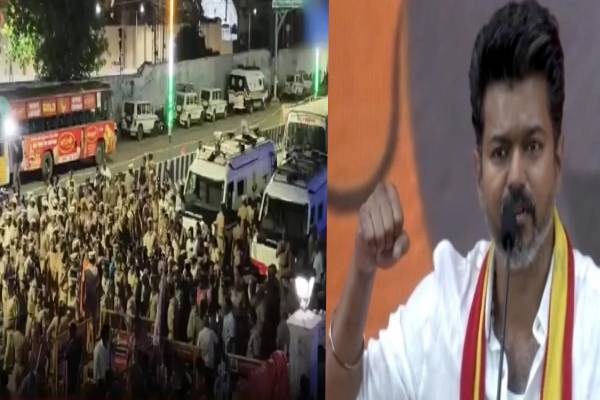 தூய்மைப் பணியாளர்கள் கைது; அவர்கள் தேச விரோதிகளா? விஜய் கண்டனம்! | Vijay Slams Dmk Sanitation Workers Arrest