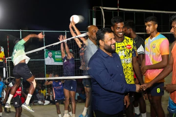 ரிஷாட் பதியுதீன் வெற்றிக்கிண்ண கரப்பந்தாட்ட சுற்றுப்போட்டியின் இறுதிநாள் நிகழ்வு