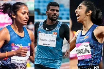 தடகளப்போட்டியில் இலங்கைக்கு இரு தங்கப்பதக்கம்