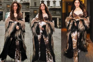 Milan Fashion Week நிகழ்வில் கலக்கல் ஆடையில் தமன்னா... வைரலாகும் காணொளி!