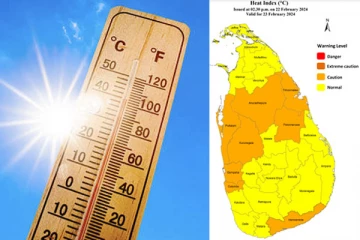 மோசமடையும் வெப்பமான வானிலை! விடுக்கப்பட்ட எச்சரிக்கை