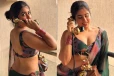 கிளாமராக புடவை அணிந்து ரசிகர்களை மயக்கும் நிகிதா ஷர்மா போட்டோஸ்