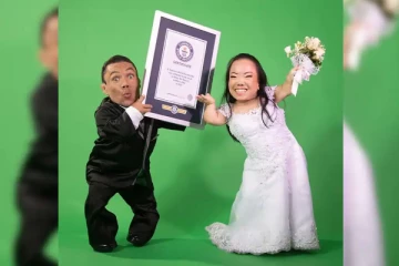 அன்புக்கு உயரம் இல்லை! கின்னஸ் சாதனை படைத்த உலகின் சிறிய தம்பதியினர்